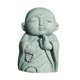 thumbnail image 5 of Estatuilla De Monje Japonés, Miniestatua Para Mascota De Té, Para Gabinete, Oficina, Estantería, Con Cuentas De Oración, 5 of 5