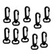 thumbnail image 1 of Clip De Gancho De Resorte Giratorio De Plástico Resistente De 10 Piezas Que Se Adapta A Correas De 12 Mm, 1 of 5