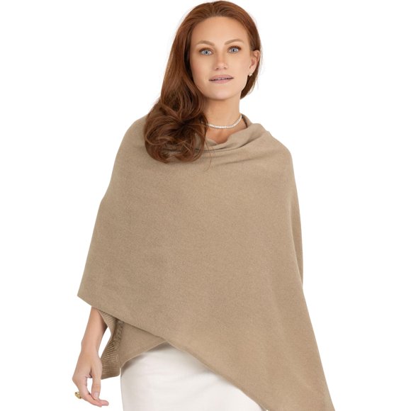 Chal Velanio Cashmere 213 cm color camel 100 % cachemir