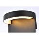 thumbnail image 4 of Lámpara de pared Living District Raine, LED integrada, negra, 10 W, 4 of 7