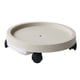 thumbnail image 2 of Platillo para plantas, soporte rodante para plantas con 4 ruedas, estante multiusos para macetas con ruedas para patio trasero o balcón resistente , Beige 29.3cm Beige 293cm, 2 of 5
