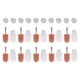 thumbnail image 1 of 10x Contenedor de brillo de con tapones de inserción Portátil Lindo Reutilizable Mini Cápsula en apariencia de botella Tubos de bálsamo , Rosa, 1 of 4