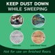 thumbnail image 3 of Sweeping Compound Banner Chemical Gritty Green con arena, 3,8 kg, 3 of 8