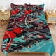 thumbnail image 1 of Into The Spider-Verse Bedding Sets Ultra Soft Skin-Friendly Duvet Cover 3 Piece, Cute Comforter Cover Bed Set for Boys Girls Kids, 1 of 5