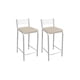 thumbnail image 1 of Set De 2 Taburetes Zurique Cromada Beige, 1 of 3