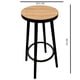 thumbnail image 2 of Taburete h=70cm Me/Madera C.Bolo, 2 of 3
