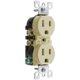 thumbnail image 1 of Enchufe eléctrico Leviton T5320-I 15A 125V resistente a manipulaciones, 1 of 1