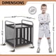 thumbnail image 2 of Estante de almacenamiento de pelotas deportivas STORAGE MANIAC Rolling, paquete de 1, 2 of 9