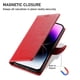 thumbnail image 3 of Funda Para Iphone 13– Cuero Premium, 3 Ranuras Para Tarjetas, Protección Contra Impactos, 3 of 5