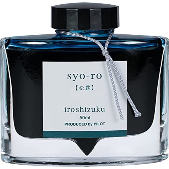 Tinta para pluma estilográfica PILOT Iroshizuku Syo-Ro Turquesa Oscuro 50 ml