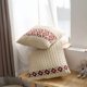 thumbnail image 3 of 2x Funda Cojin Decorativo 45x45 Boho Nordico Larentia Crema, 3 of 8
