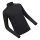 thumbnail image 4 of Camisa De Seda De Hielo Para Hombres De Golf Camisas De Fondo De Golf Tops De Protección Solar Para Jugar Al Golf Negro M, 4 of 5