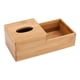 thumbnail image 2 of Caja De Pa?uelos De Bambú, Soporte Resistente Para Caja De Pa?uelos, Mesita De Noche, Encimera, Oficina, 2 of 5