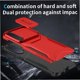 thumbnail image 2 of Funda Resistente para Samsung Galaxy S25 Edge con Tapa Deslizante y Protección Militar Rojo, 2 of 6