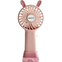 Tecnolab - Mini Ventilador Portátil Recargable Rosa Tl672P