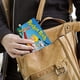 thumbnail image 5 of Richie Rich Porta Pasaporte y Cartera de Viaje Premium de Cuero PU, Funda de Pasaporte Bloqueo RFID con Ranuras para Tarjetas de Crédito, Estuche para Libro de Pasaporte para Familia 10cm × 15cm, 5 of 6