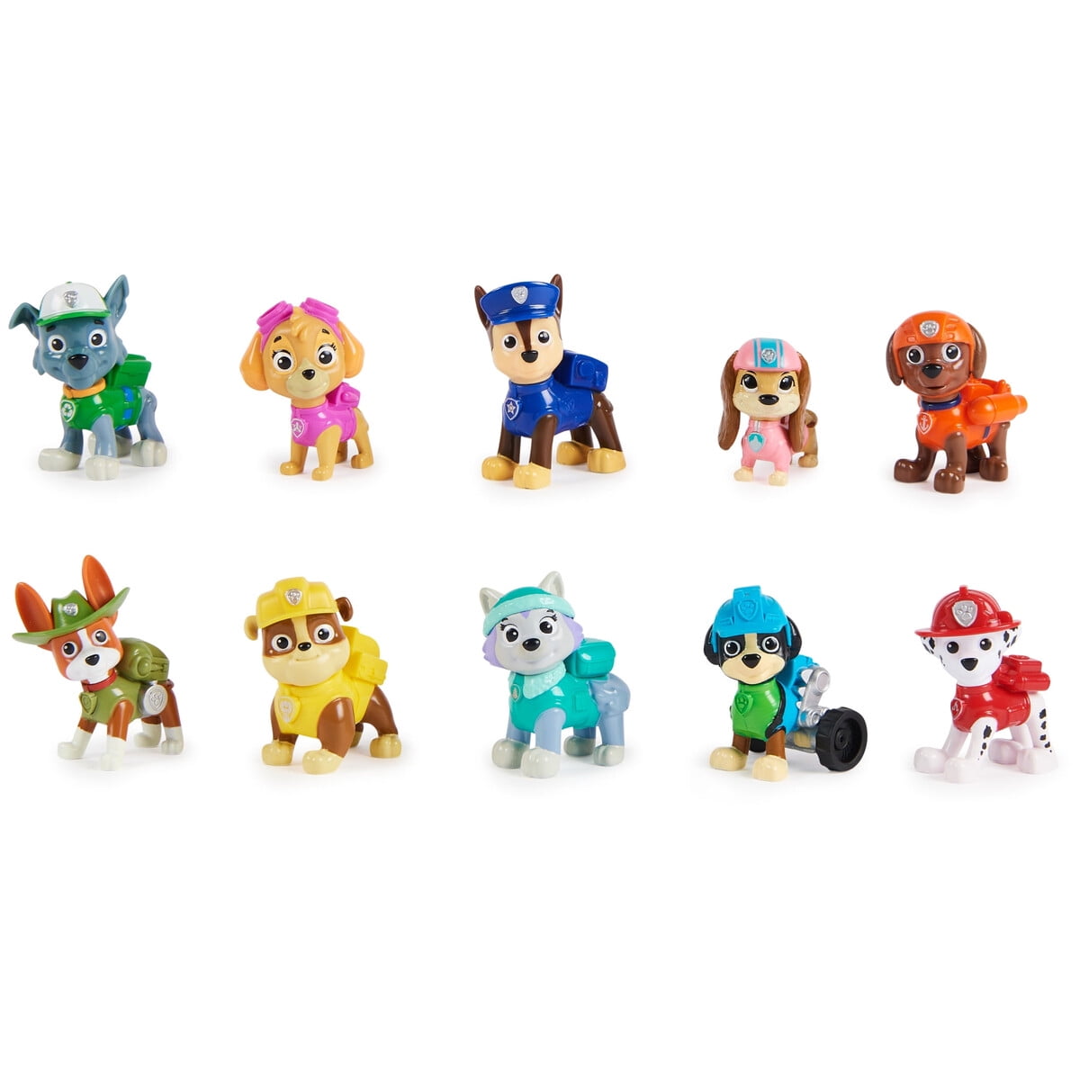 Spin Master Games - Set Figuras Paw Patrol Spin Master All Pups On Deck 10 Pzas