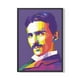 thumbnail image 1 of Cuadro Poster Enmarcado Nicola Tesla Pop Art Decorativo, 1 of 1