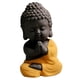 thumbnail image 1 of Pequeño Buda Tathagata Estatuilla De Cerámica Adorno Adorable Mascota De Té Para El Hogar Amarillo, 1 of 5