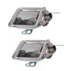 thumbnail image 1 of 2pcs Marine Yacht RV Acero Inoxidable Tear Drop Style Caja De Herramientas Pestillo Y Llave, 1 of 5