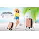 thumbnail image 2 of Luggage Travelers Club Chicago - Carcasa rígida, ampliable, 20 pulgadas, color morado, 2 of 7