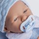 thumbnail image 2 of Baby Doll JC Toys La Newborn, 15 cm, totalmente de vinilo, anatómicamente correcto, niño real, 2 of 9