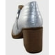 thumbnail image 3 of Botin eneven alto Plateado, 3 of 4