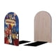 thumbnail image 2 of Grimsburg Sujetalibros decorativos temáticos, tope para estantería con base antideslizante, uso dual para hogar y oficina - 2 piezas, 2 of 6