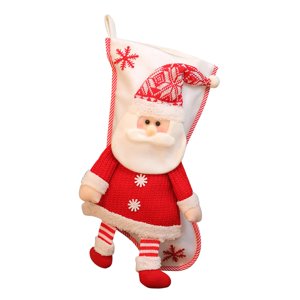 Bothyi - Medias Navideñas Favores De Fiesta Medias Navideñas Para Puerta Chimenea Oficina Papá Noel