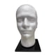 thumbnail image 3 of Mannequín De Espuma Cabeza De Cabello Blanco Pantalla De Listón Para Sombreros De Cabeza De Joyería, 3 of 5