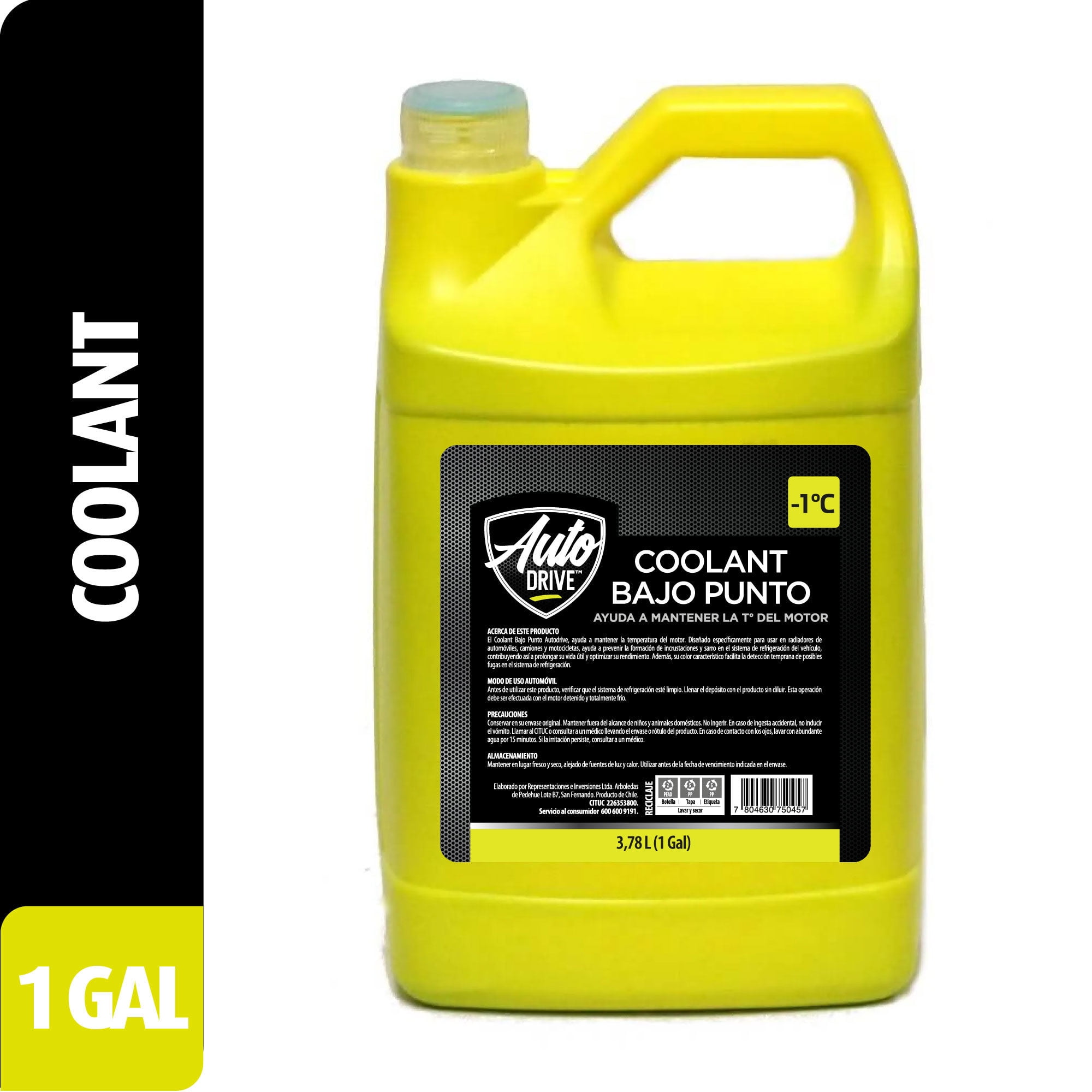 Coolant Refrigerante 3.78 L Autodrive