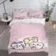 thumbnail image 1 of CHIIKAWA Duvet Cover 3-Piece Set Children Cute Cartoon 100% Polyester Soft Breathable Comforter Animation Bedding, 1 of 5