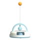 thumbnail image 1 of Juguetes Interactivos Para Gatos Track Bell Ball PingPong Para Gatos De Interior Persiguiendo Azul, 1 of 5