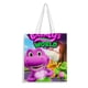 thumbnail image 1 of Barney and Friends Bolso de tela con estampado de lienzo para mujer, bolsa de compras reutilizable y estética, con cremallera interior, regalo para mujer,40*45cm., 1 of 6