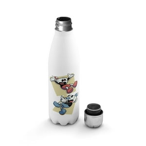 Creango - Botella Agua Termica Cuphead Diseño 3 De Acero Inoxidable