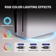 thumbnail image 2 of Soporte Vertical RGB para PS5 y PS5 Slim, Base con Luces Ajustables, Base de Estación con Tornillo y Cable USB para Edición Digital y Edición de Disco, 2 of 8