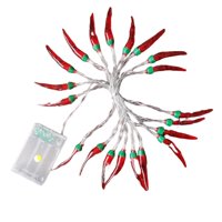 Magideal - Cadena De Luces, Accesorio De Bricolaje, Iluminación Led De Hadas, Diseño De Paisaje, Decoración, Lámpara De Fondo, Cadena Para Balcón Al Aire Libre, Rojo