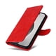 thumbnail image 2 of Funda tipo cartera FOXDOCK para iPhone 16 Pro , diseño girasol en relieve, cuero PU, cierre magnético, soporte y tarjetero, 2 of 5