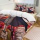 thumbnail image 1 of anks Bed Duvet Cover Funny Anime Cartoon Bedding Se Lightweight3 Piece Comforter Se, cases, 1 of 5
