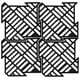 thumbnail image 1 of Tapete para Fregadero de Cocina HAPPY SINKS de Silicona Resistente al Calor, Paquete de 4, 1 of 8