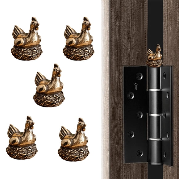Set decorativo para bisagras de puerta WLHYHH con remate decorativo de gato y gárgola