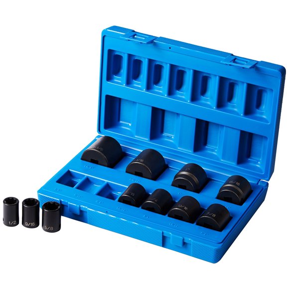 Juego de vasos Grey Pneumatic 11 piezas 1/2" de impulso