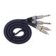 thumbnail image 4 of Cable De Audio Dual 1/4 "6.35mm A Dual RCA Phono Para Amplificador Mezclador 150cm, 4 of 5
