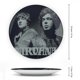 thumbnail image 2 of Nirvana Plato decorativo de porcelana fina (bone china), plato decorativo de cerámica para hogar, oficina, soporte de pared, platos decorativos para dormitorio - 6 pulgadas (15 cm), 2 of 6