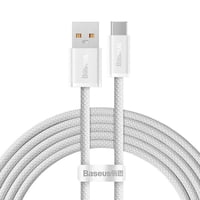 Baseus - Cable De Carga Rápida Usb A Tipo C De 100W Y 2 Mt