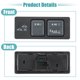 thumbnail image 4 of Unique Bargains Interruptor Selector 4WD Lado Izquierdo Frontal Caja de Transferencia de Tracción en las Cuatro Ruedas para Chevrolet K1500 1996-1999, 4 of 7