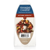 Corona De Otoño Wax Melts Yankee Candle Con Fragancia, 76 Ml