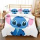 thumbnail image 1 of x1343 Bed SheetsLovely Stitch Cartoon Duvet Cover Set HD Comforter Cover Bedclothes for Kids Bedding Sets Bedroom Decor 3-Piece Bedding Set (1 Duvet Cover + 2 Pillow Shams) nj1343, 1 of 5