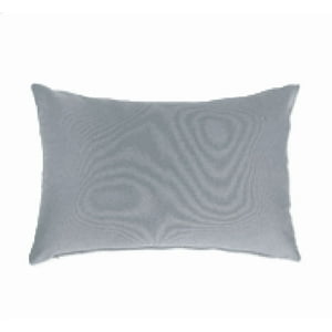 Genérico - Pack De 2 Fundas Terciopelo Liso 30X50 Cm Gris