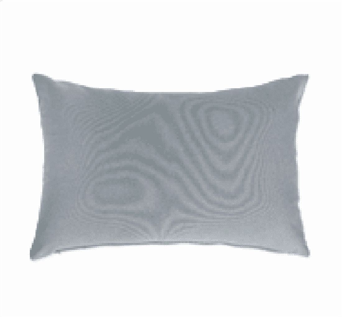 Genérico - Pack De 2 Fundas Terciopelo Liso 30X50 Cm Gris